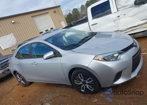 2014 Toyota Corolla Le from USA, damaged, VIN 2T1BURHE1EC172911